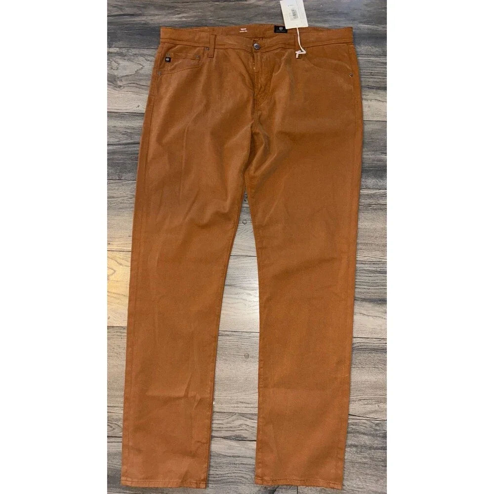 AG Adriano Goldschmied Men’s NWT Tellis Slim Fit Sateen Chino Pants size 40/34